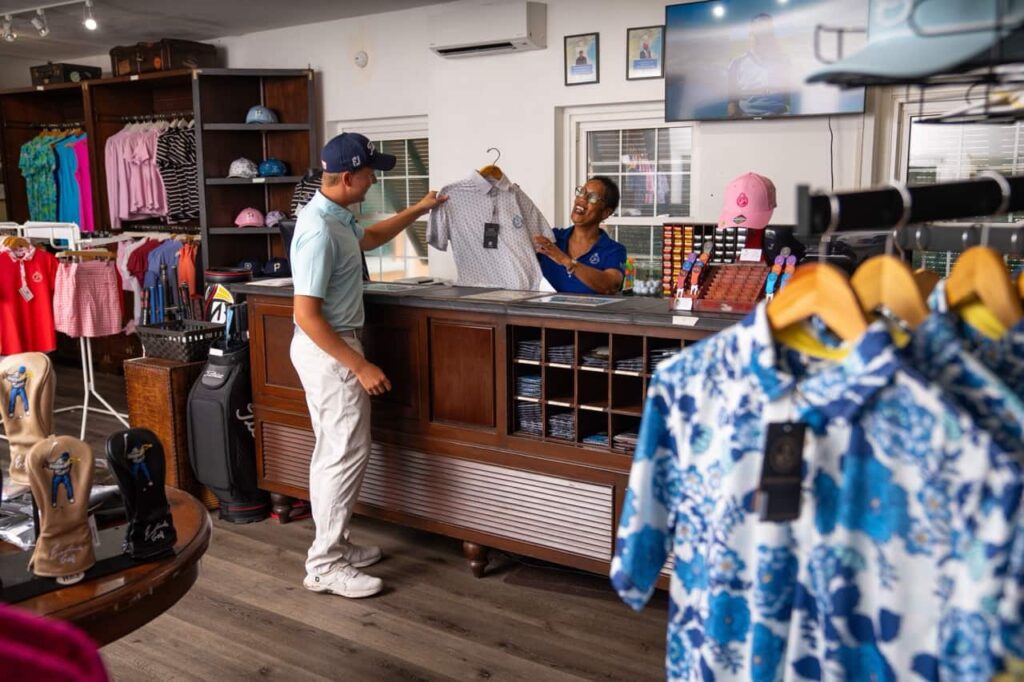 golf shop